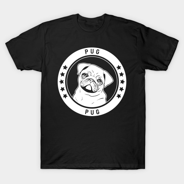 Pug Fan Gift T-Shirt by millersye